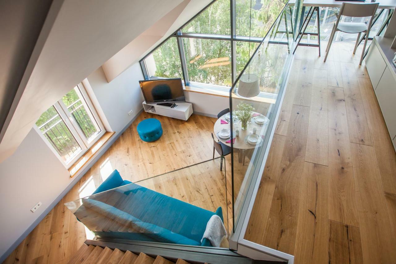 Penthouse In The City Center Wilna Exterior foto