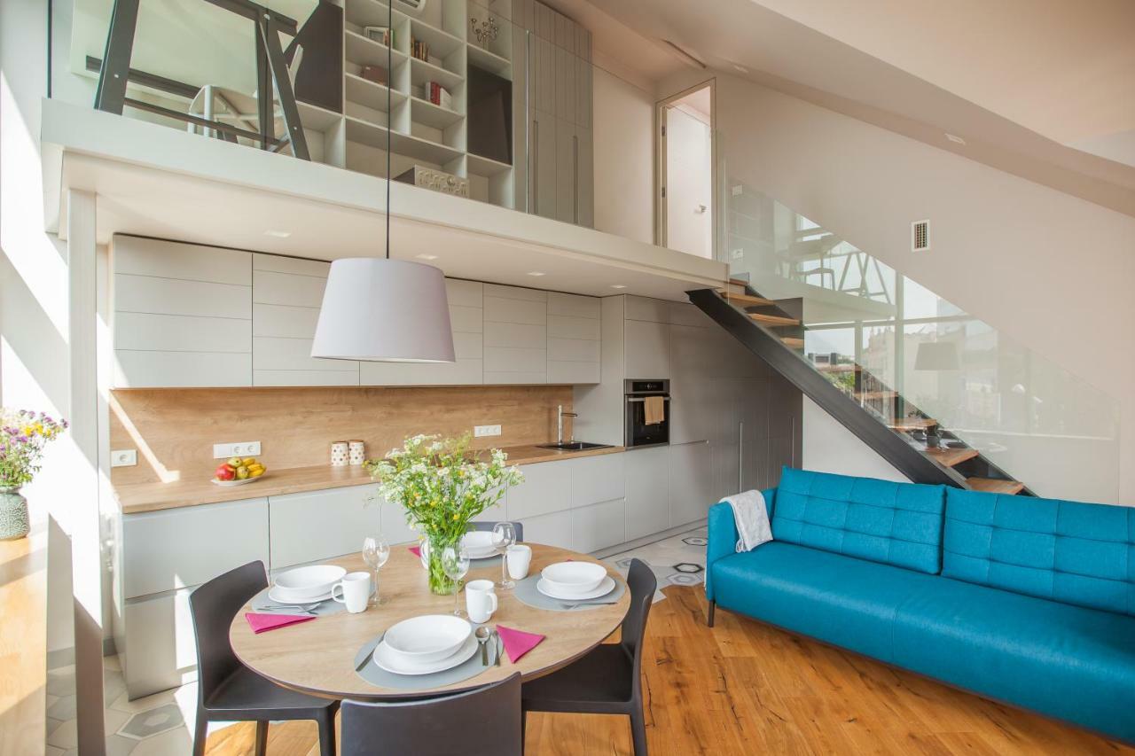 Penthouse In The City Center Wilna Exterior foto
