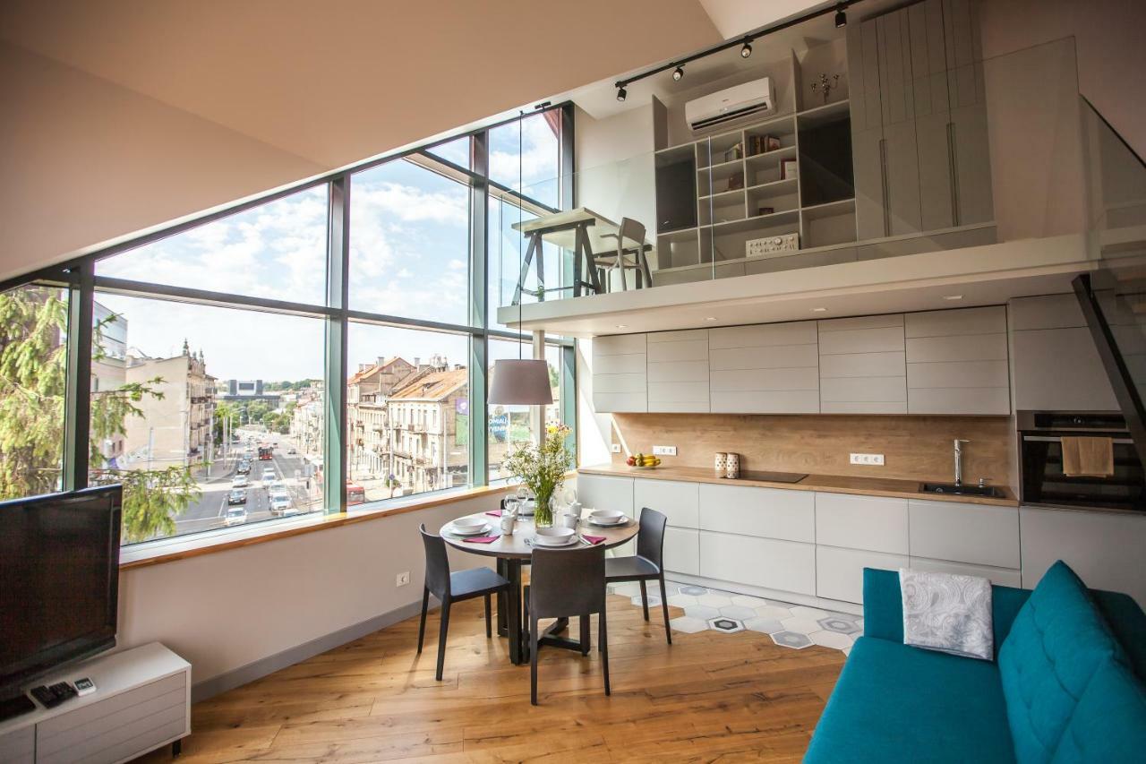 Penthouse In The City Center Wilna Exterior foto